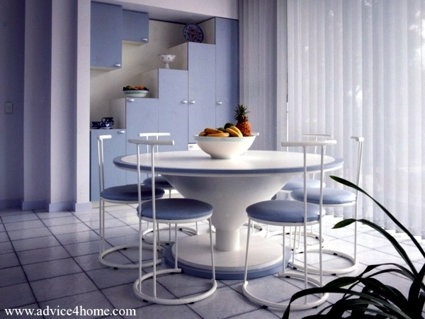 Cool Dining Room Designs in White - Designer exciting proposals