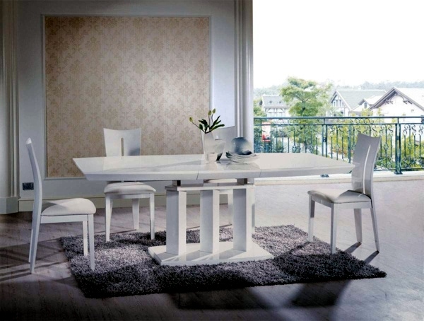 Cool Dining Room Designs in White - Designer exciting proposals