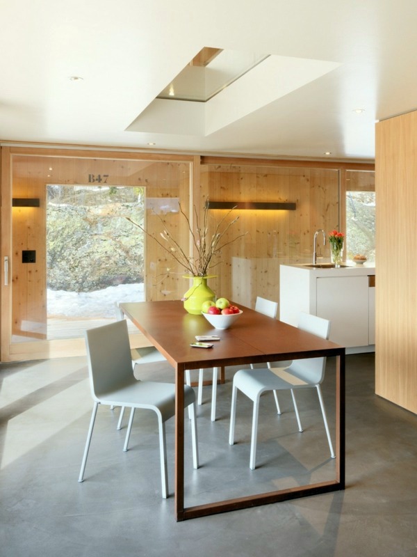 Elegant mountain hut in Switzerland