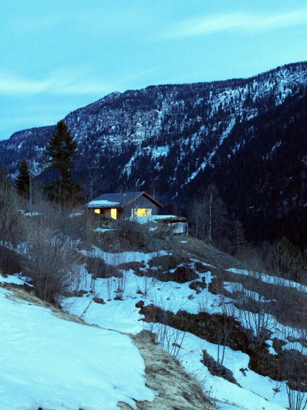 Elegant mountain hut in Switzerland Elegant mountain hut in Switzerland
