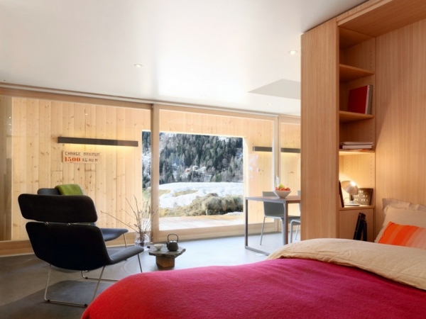 Elegant mountain hut in Switzerland