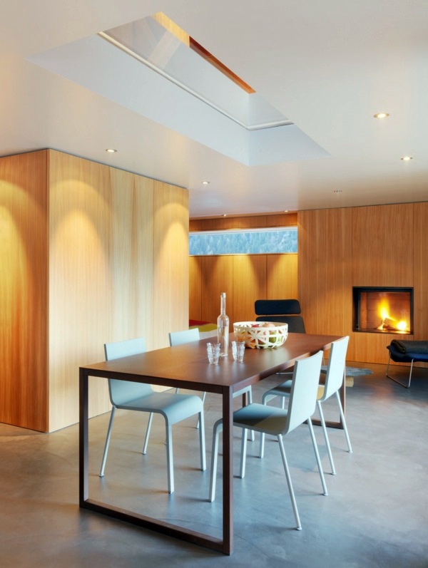 Elegant mountain hut in Switzerland