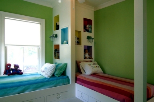 Kids room design - great ideas for shared kids