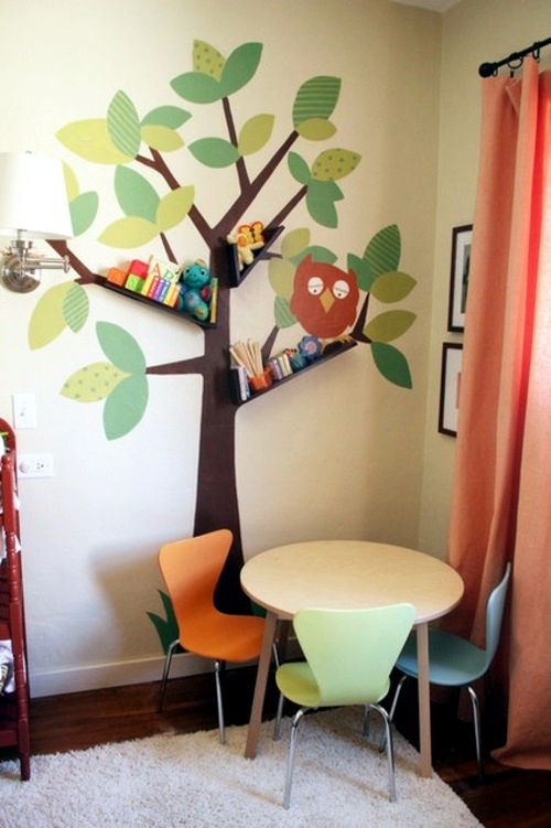 Kids room design - great ideas for shared kids