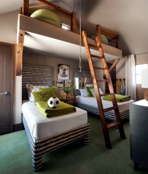 Kids room design - great ideas for shared kids