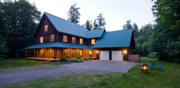 Modern architecture in the prairie – Architect house with sustainable