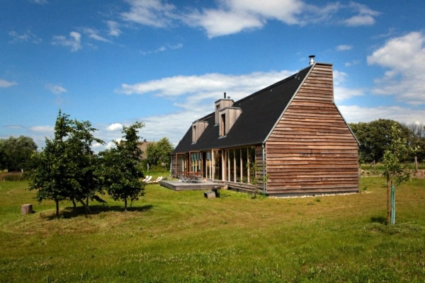Modern architecture in the prairie - Architect house with sustainable design