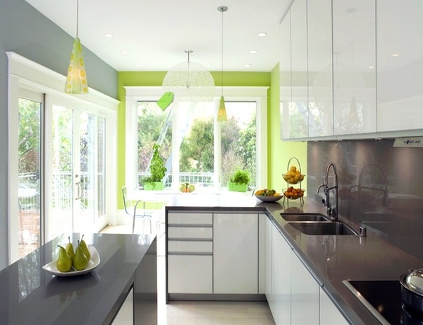 Wall design for kitchen - furnishing solutions for every taste