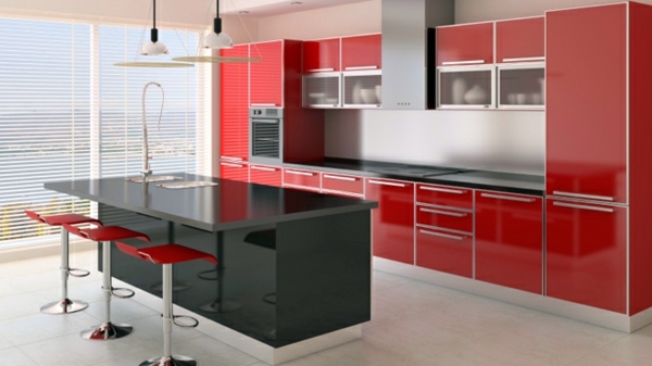 Wall design for kitchen - furnishing solutions for every taste