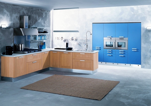Wall design for kitchen - furnishing solutions for every taste