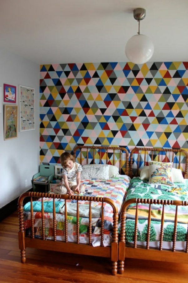 Wall painting kids - great interior ideas