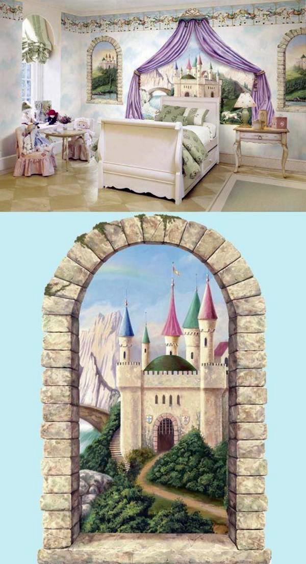 Wall painting kids - great interior ideas