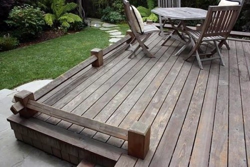 17 tips for wood flooring in the garden or on the terrace