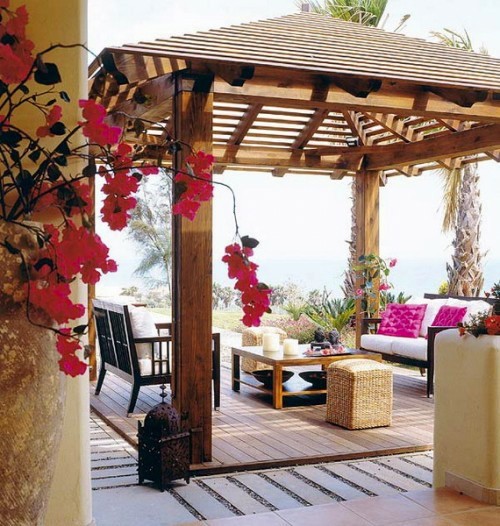 17 tips for wood flooring in the garden or on the terrace