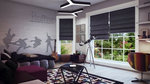 50 trendy interior design ideas for youth rooms - Think colorful and creative!