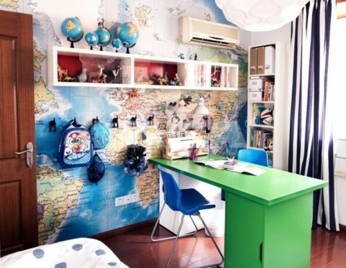 50 trendy interior design ideas for youth rooms - Think colorful and creative!