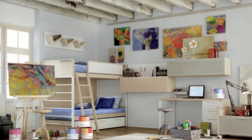 50 trendy interior design ideas for youth rooms - Think colorful and creative!