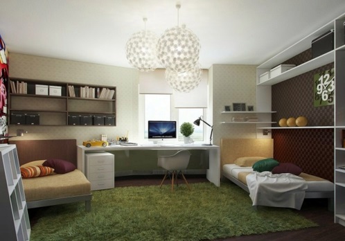 50 trendy interior design ideas for youth rooms - Think colorful and creative!