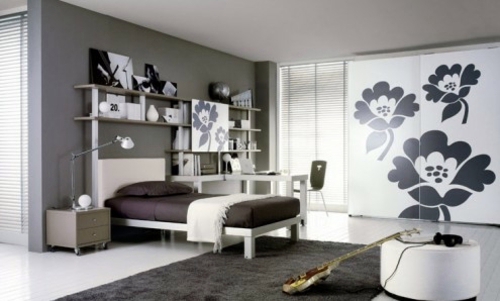 50 trendy interior design ideas for youth rooms - Think colorful and creative!