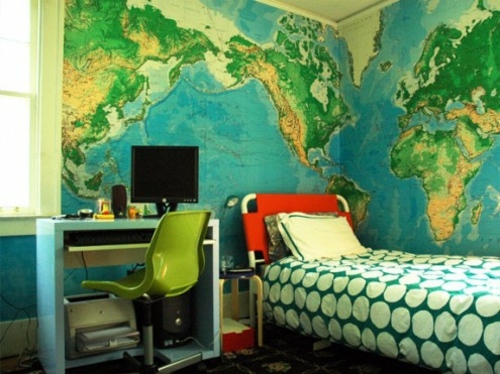 50 trendy interior design ideas for youth rooms - Think colorful and creative!