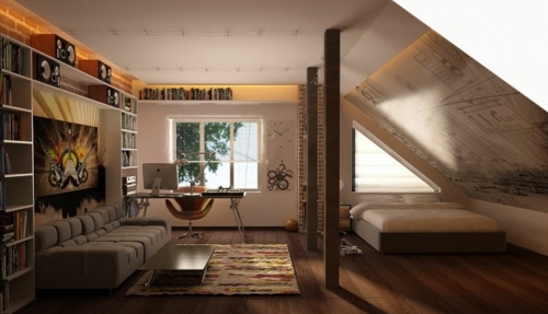 50 trendy interior design ideas for youth rooms - Think colorful and creative!