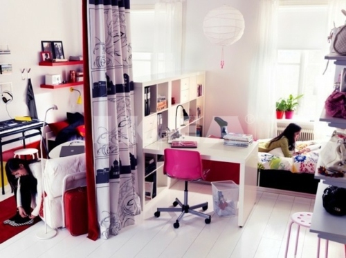 50 trendy interior design ideas for youth rooms - Think colorful and creative!