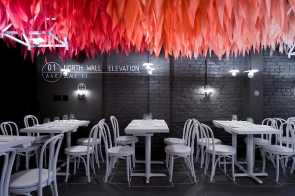 67 images for 20 of the best bar and restaurant design realizations
