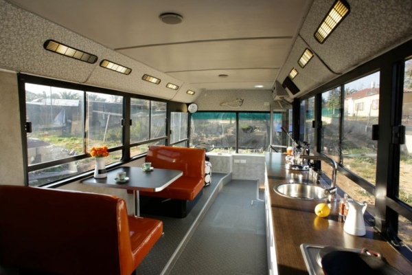 A beautiful modern house in Sharon, Israel, mastered from a discarded old bus A beautiful modern house in Sharon, Israel, mastered from a discarded old bus