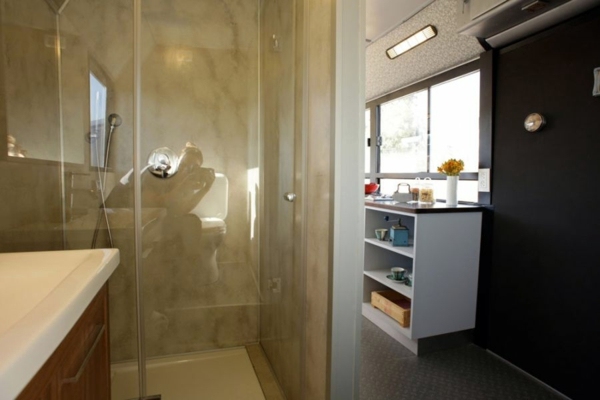 A beautiful modern house in Sharon, Israel, mastered from a discarded old bus A beautiful modern house in Sharon, Israel, mastered from a discarded old bus