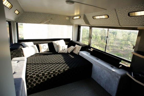 A beautiful modern house in Sharon, Israel, mastered from a discarded old bus A beautiful modern house in Sharon, Israel, mastered from a discarded old bus