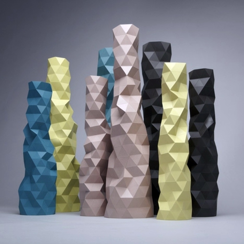 Designer furniture collection geometry and color in harmonious
