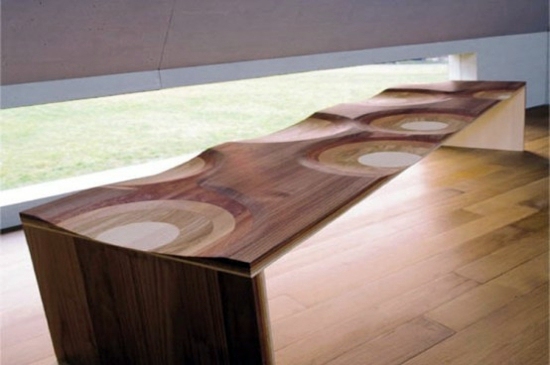 Designer dining room furniture from wood