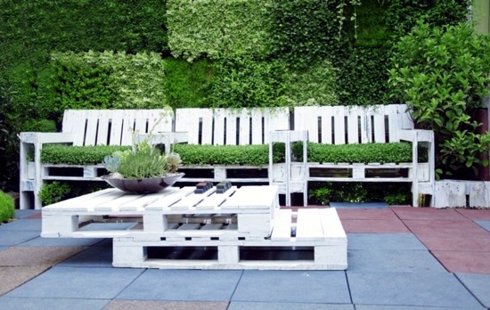 Garden furniture from pallets - trendy tinker Outdoor Furniture