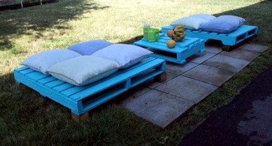 Garden furniture from pallets - trendy tinker Outdoor Furniture