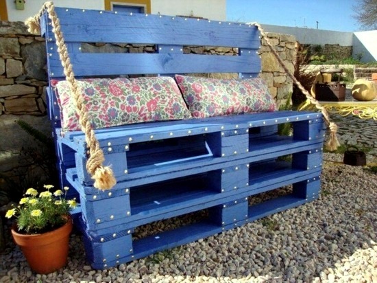 Garden furniture from pallets - trendy tinker Outdoor Furniture