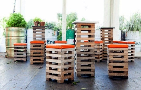 Garden furniture from pallets - trendy tinker Outdoor Furniture