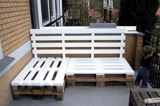 Garden furniture from pallets - trendy tinker Outdoor Furniture