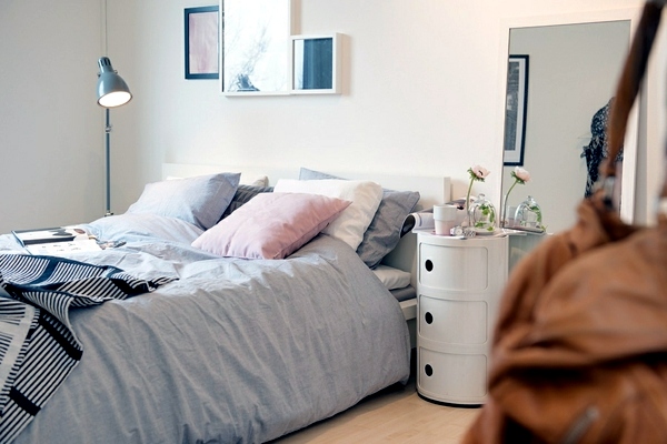Bright cozy furnished apartment in Gothenburg with unique splashes of personality