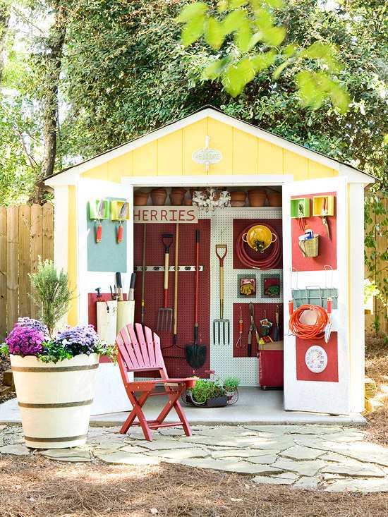 Chic Cottage in the garden - 10 fresh ideas