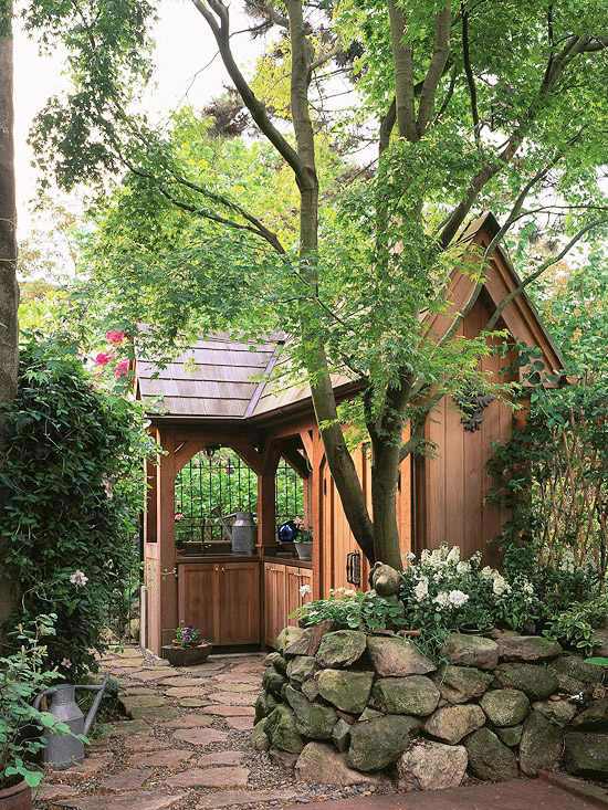 Chic Cottage in the garden - 10 fresh ideas