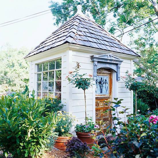 Chic Cottage in the garden - 10 fresh ideas