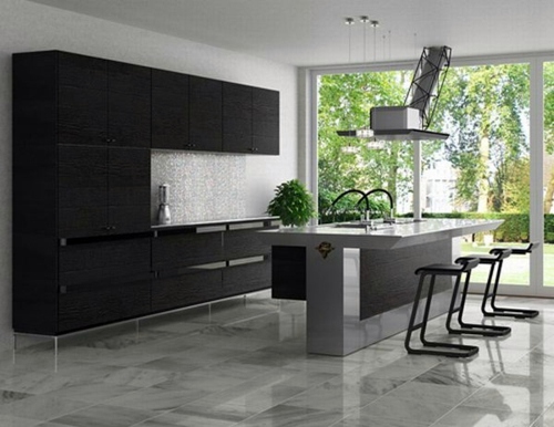 Designed eccentric chic kitchen furniture collection from Toyo