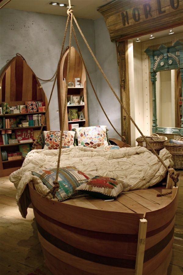 childrens boat bed