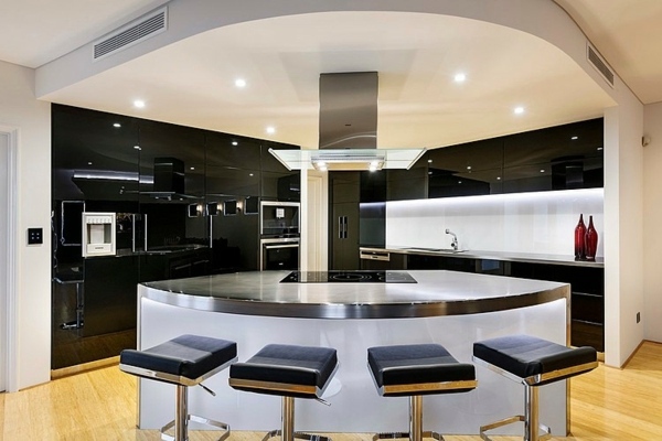 Modern architect-designed house in the Australian city of Perth