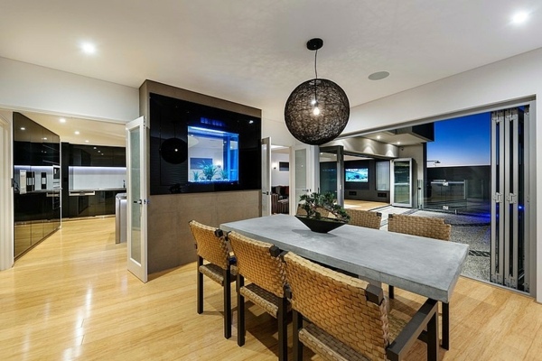 Modern architect-designed house in the Australian city of Perth