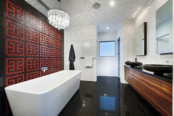 Modern architect-designed house in the Australian city of Perth