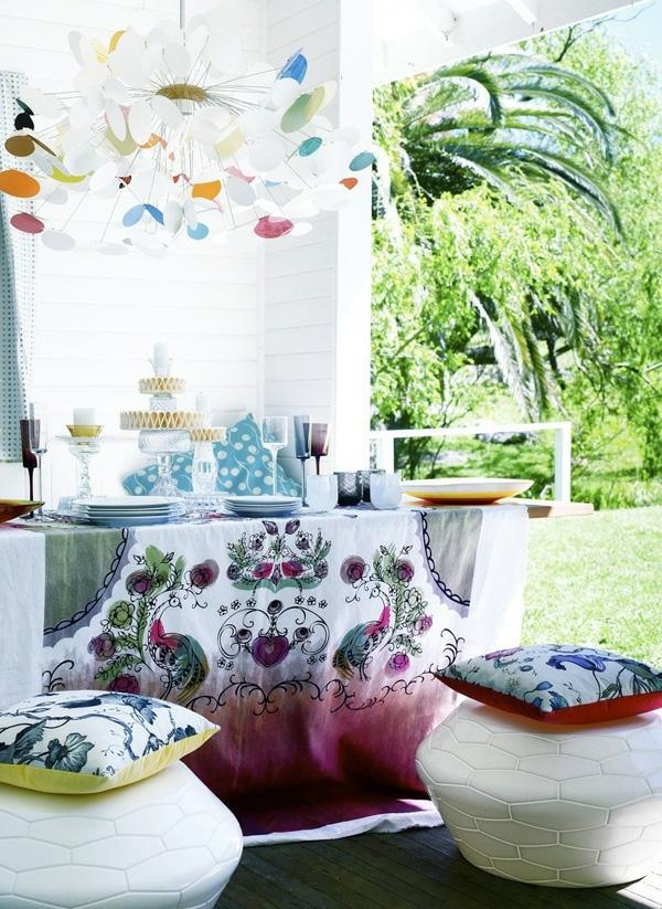 Attractive Ideas for a cozy and beautiful dining area in the garden