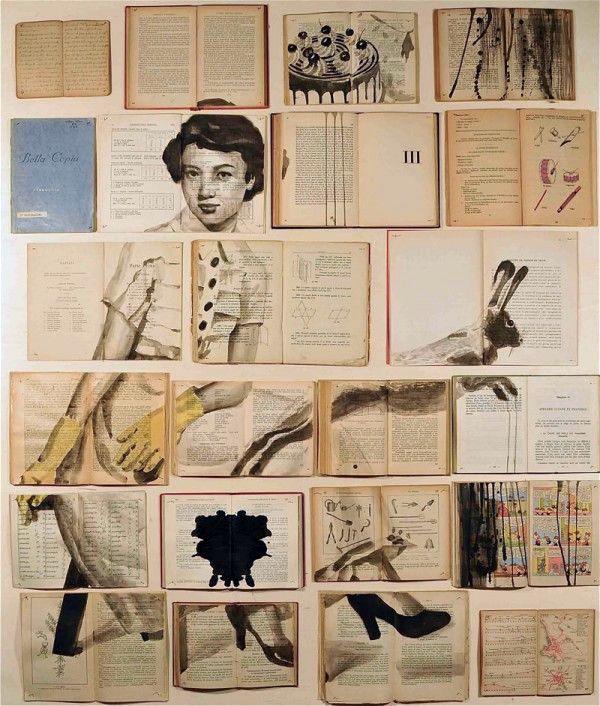 Dekoartikel - Surprising book painting invokes strong feelings out - Ekaterina Panikanova Dekoartikel - Surprising book painting invokes strong feelings out - Ekaterina Panikanova