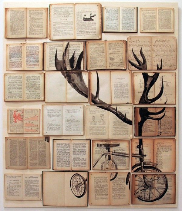 Kunst - Surprising book painting invokes strong feelings out - Ekaterina Panikanova Kunst - Surprising book painting invokes strong feelings out - Ekaterina Panikanova