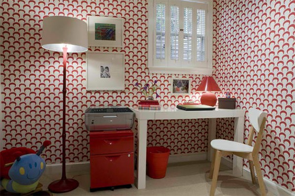 Wall Murals Pattern - 20 inspiring wall design ideas for home office Wall Murals Pattern - 20 inspiring wall design ideas for home office